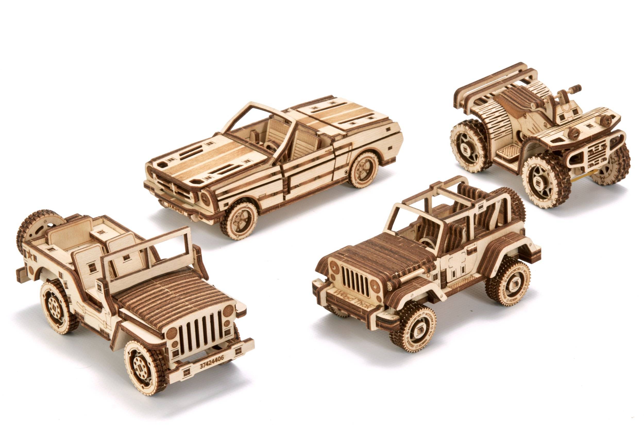 WOOD TRICK WOOD TRICK Auto-Set, 338 Bauteile