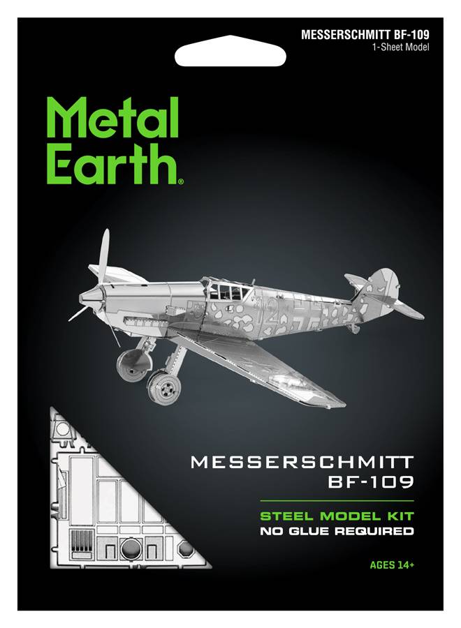 Metal Earth METAL EARTH 3D-Bausatz MESSERSCHMITT BF-109