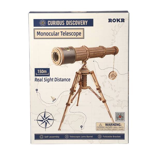 ROKR ROKR 3D-Bausatz Monokular Teleskop - voll funktionstüchtig