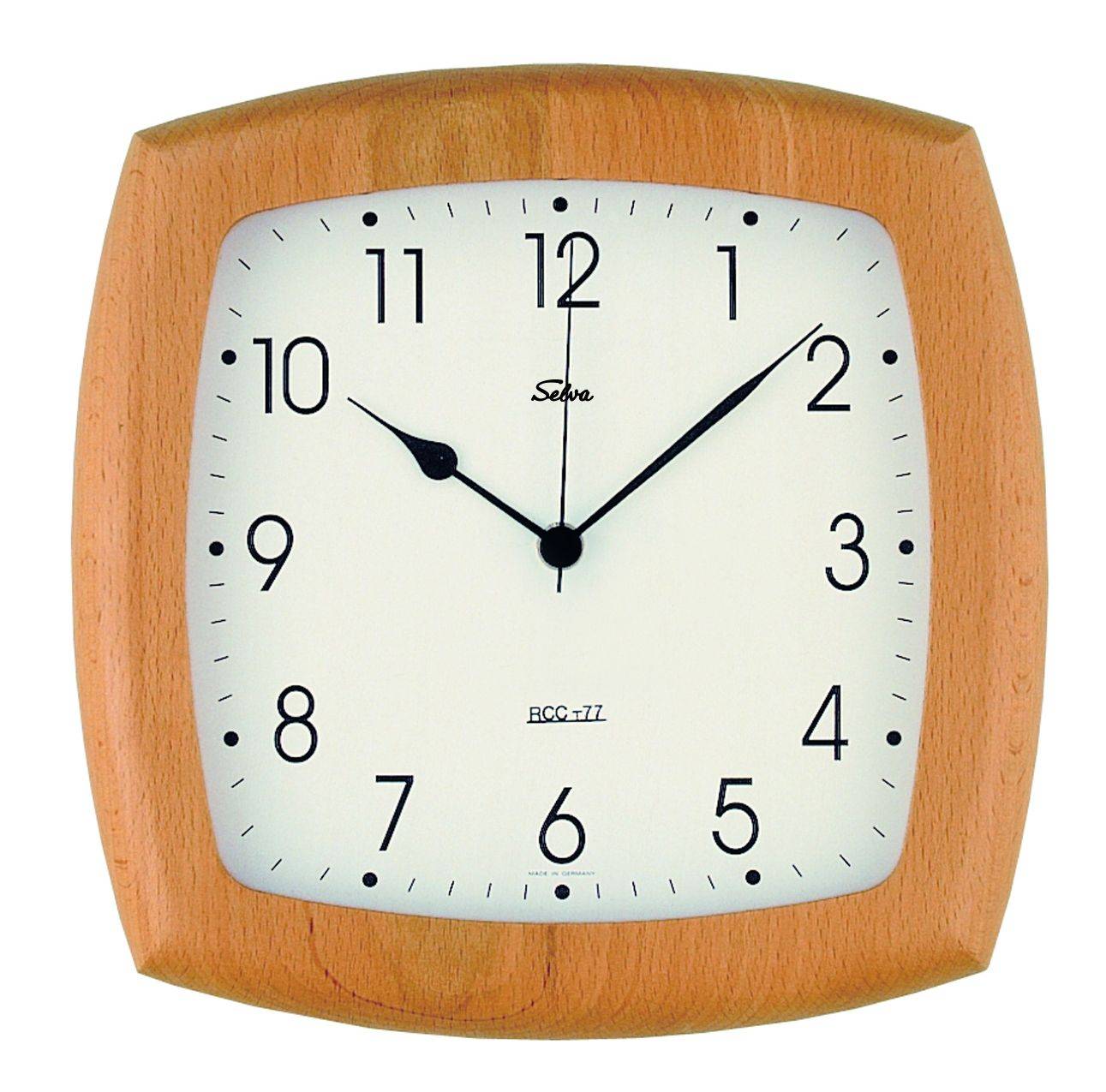 SELVA SELVA Funk-Wanduhr Buche Grafenau