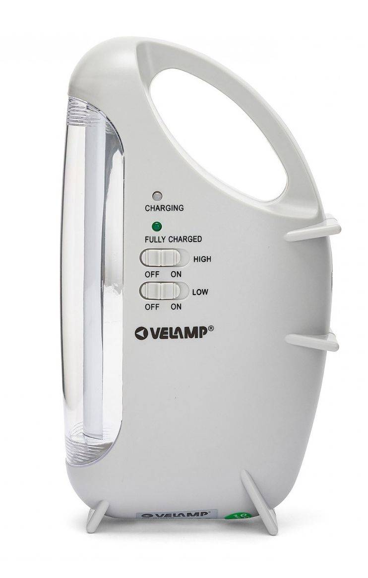 SELVA Notlicht - Wiederaufladbare Akku-Leuchte mit Anti-Blackout-Funktion - 4,5 Watt