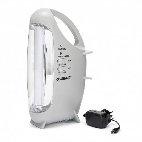 SELVA Notlicht - Wiederaufladbare Akku-Leuchte mit Anti-Blackout-Funktion - 4,5 Watt