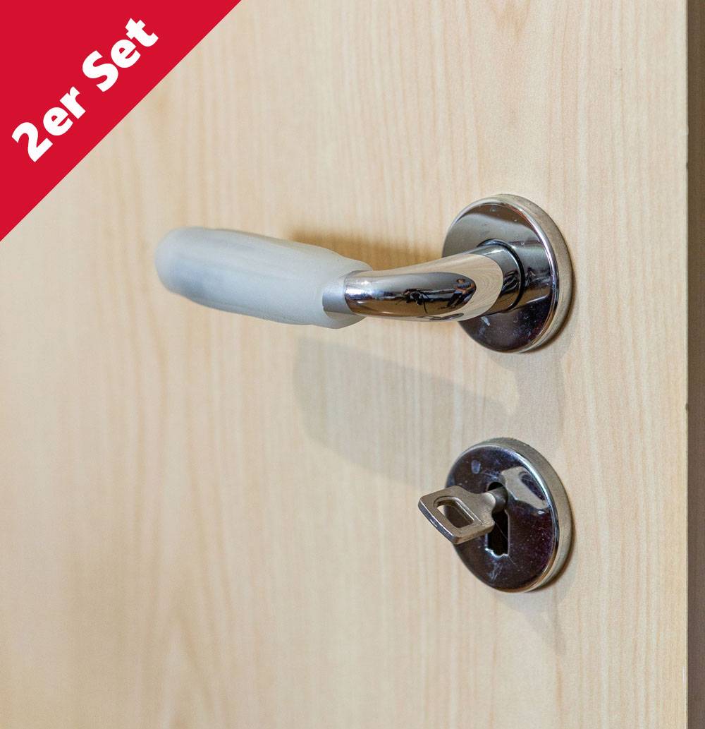 SELVA CLEVER MITGEDACHT: Türgriffschutz mit Leuchtfunktion für Schutz und Sicherheit, 2er-Set