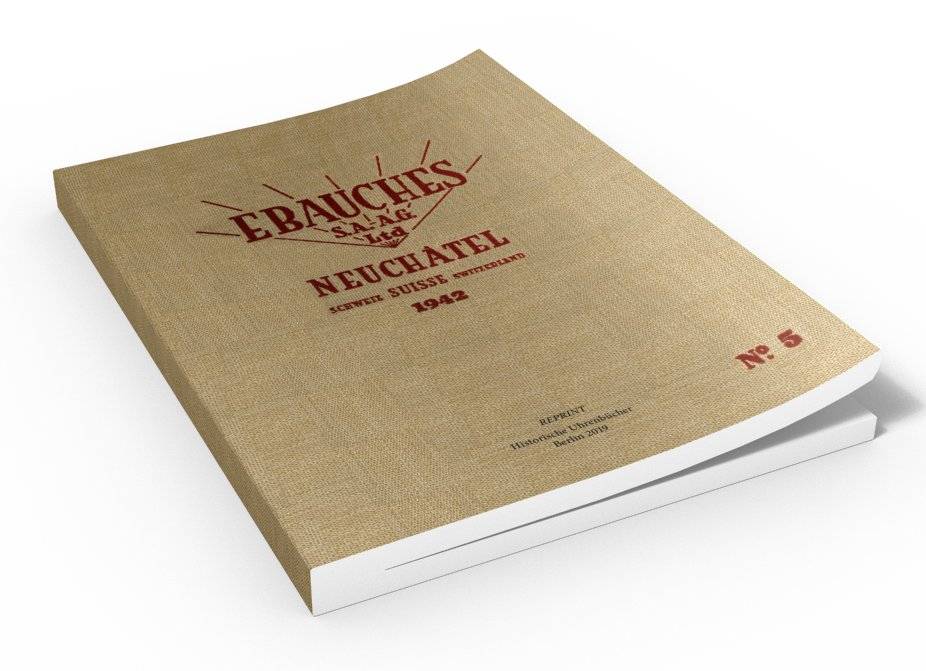 SELVA Buch: Werksucher Ebauches 1942