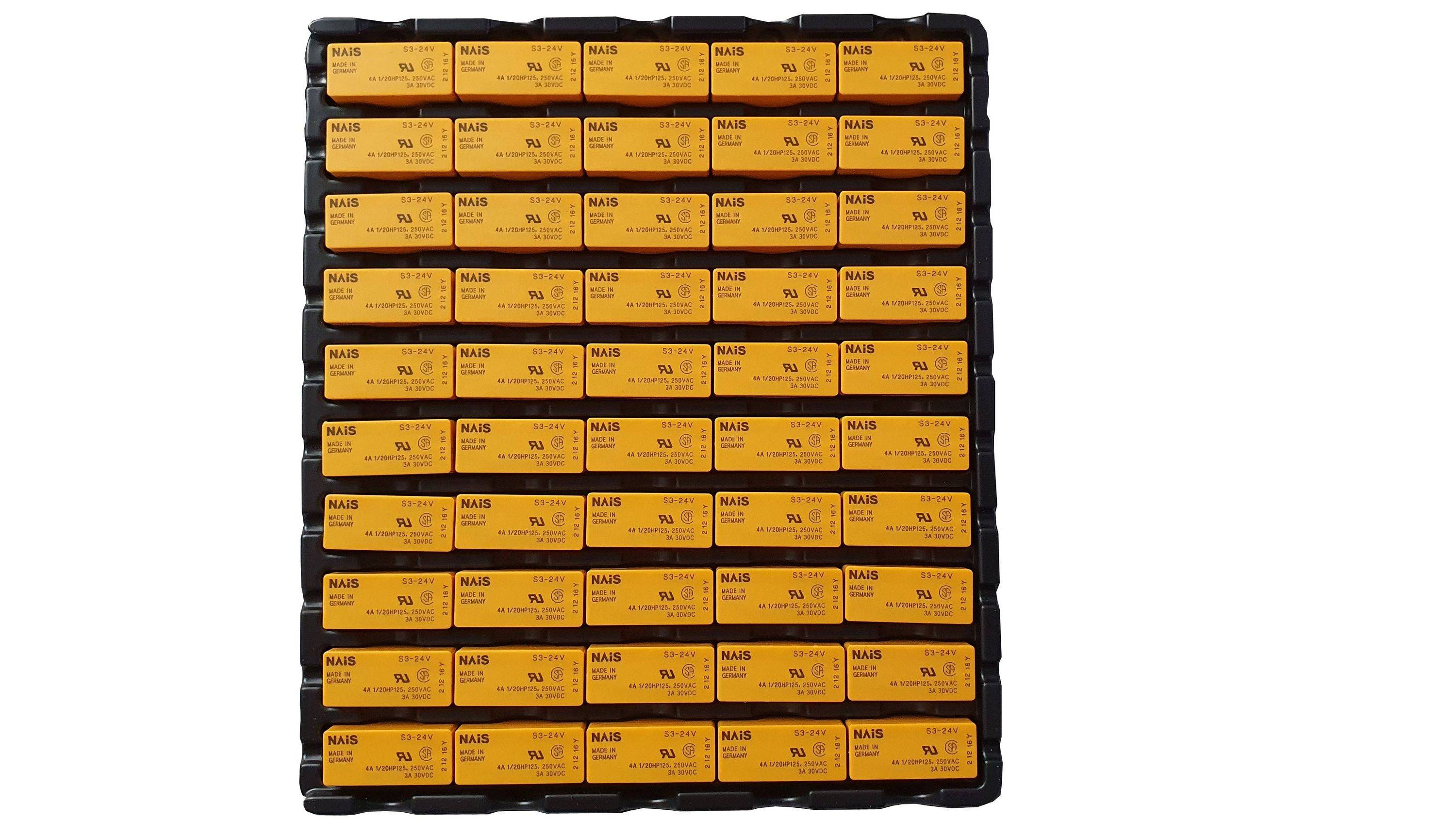 SELVA Monostabiles Relais (3S/1OE S3), 24V, Bauteil, für Kfz, Industrie