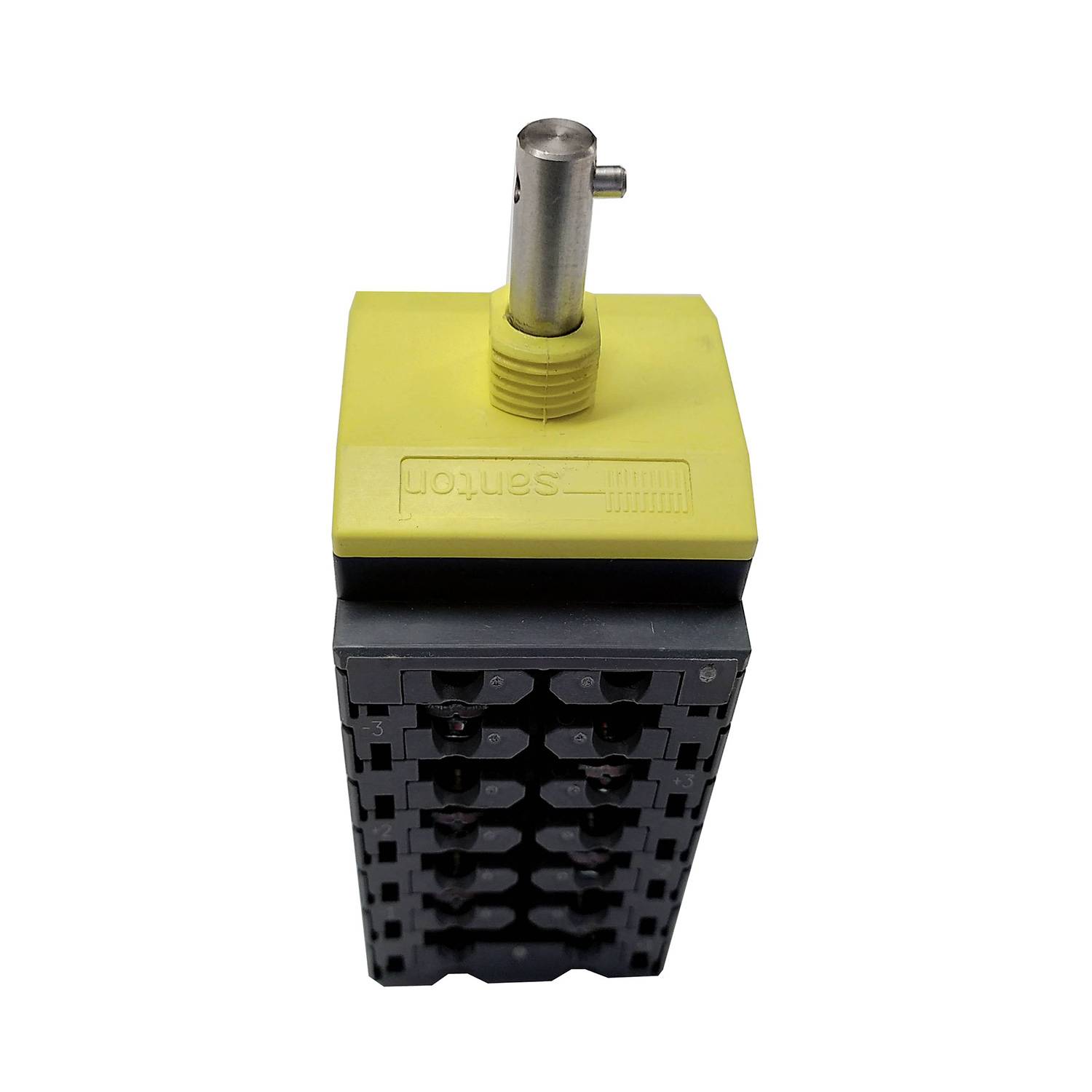 SELVA Schalter (X85.16R6H-A-X0128), 6-polig, 850V, AC/DC, 16A, Schwarz, EIN/AUS