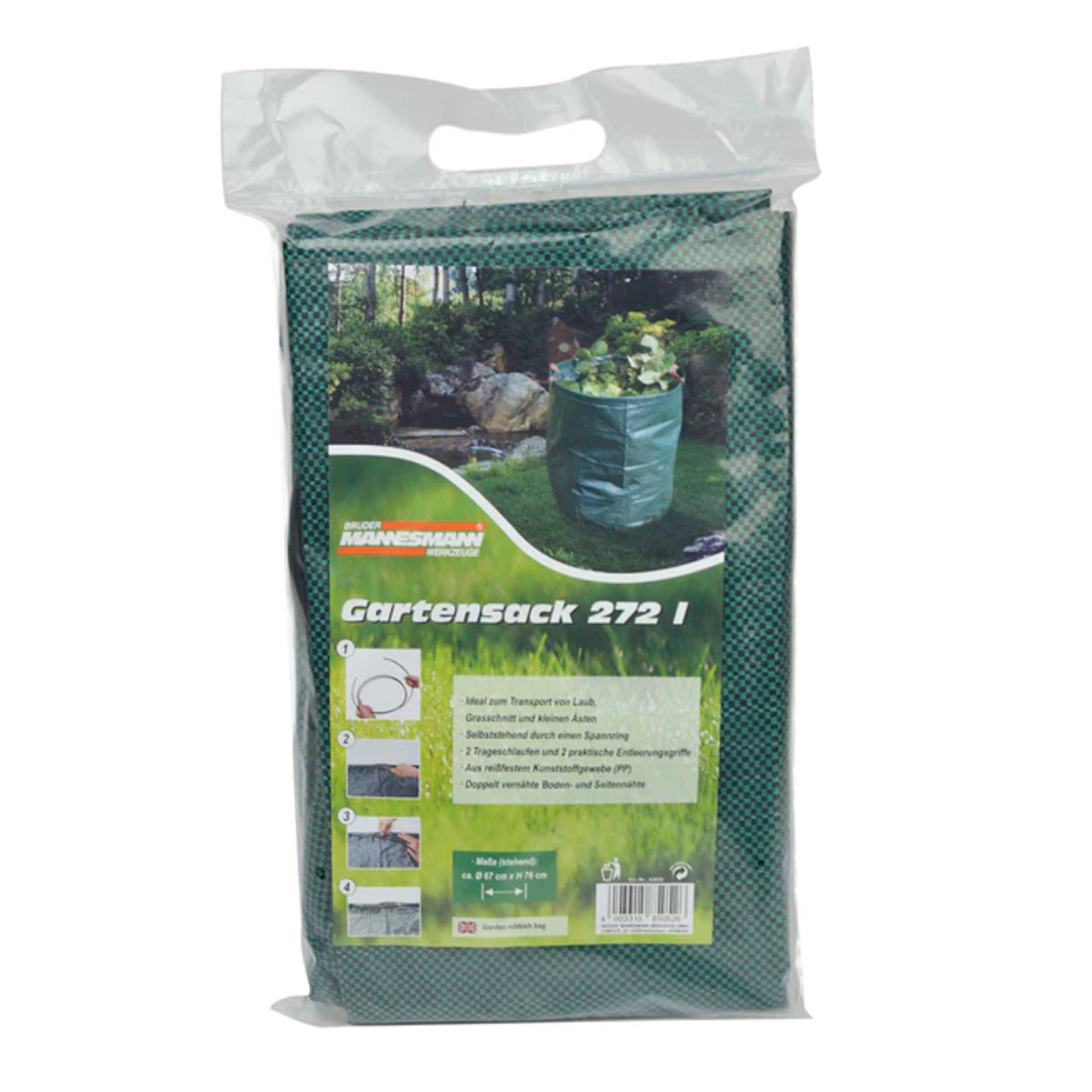 BRÜDER MANNESMANN Gartenabfallsack M63630 272l