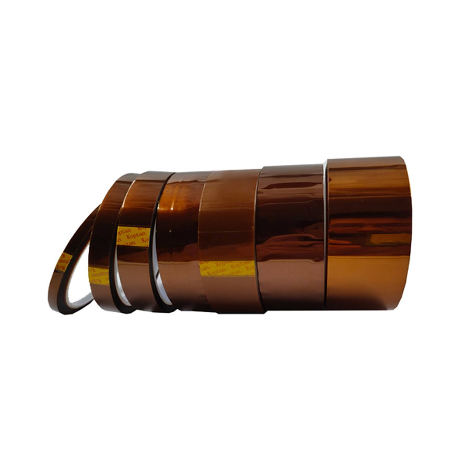 Abdeckband, Braun, Metallic, Breite: 20 mm, hitzebeständig, einfaches Abreißen