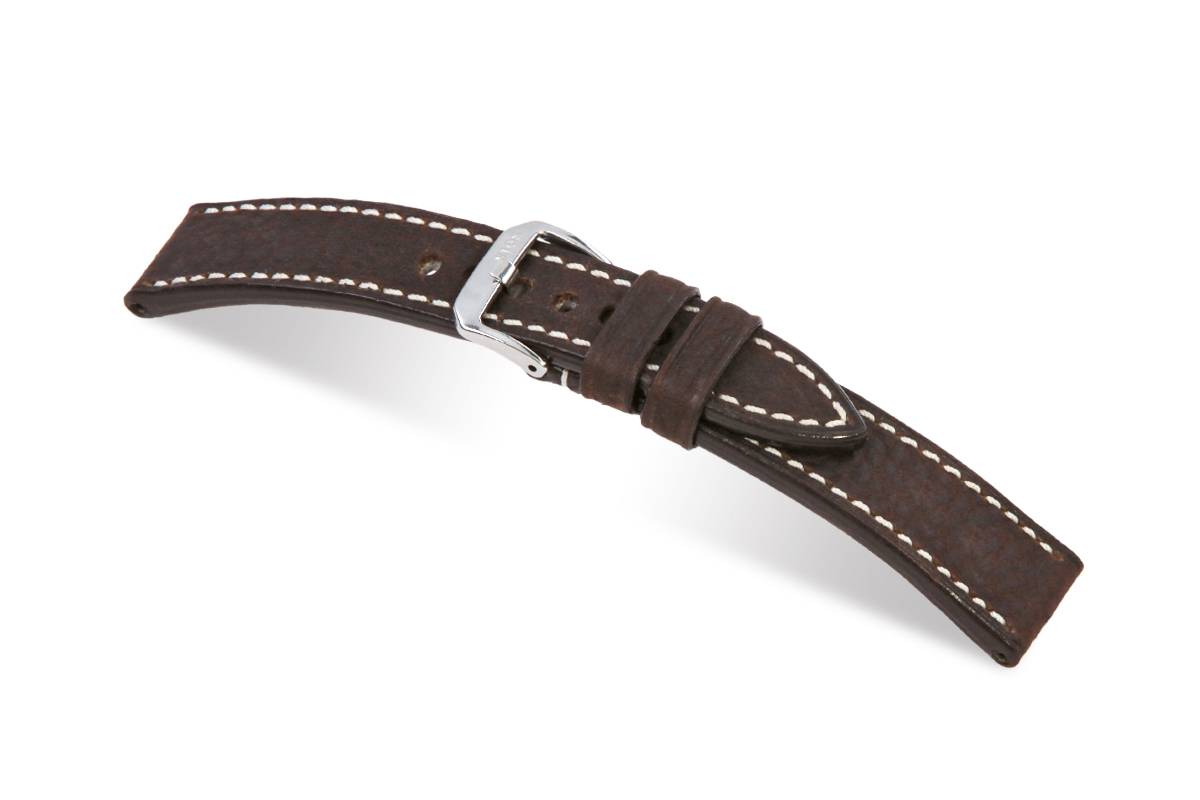 Happel Lederband Tucson 18 mm mokka