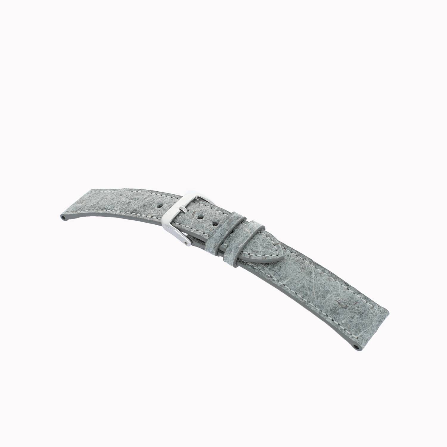 Happel Lederband Cisano 16mm light indigo vegan