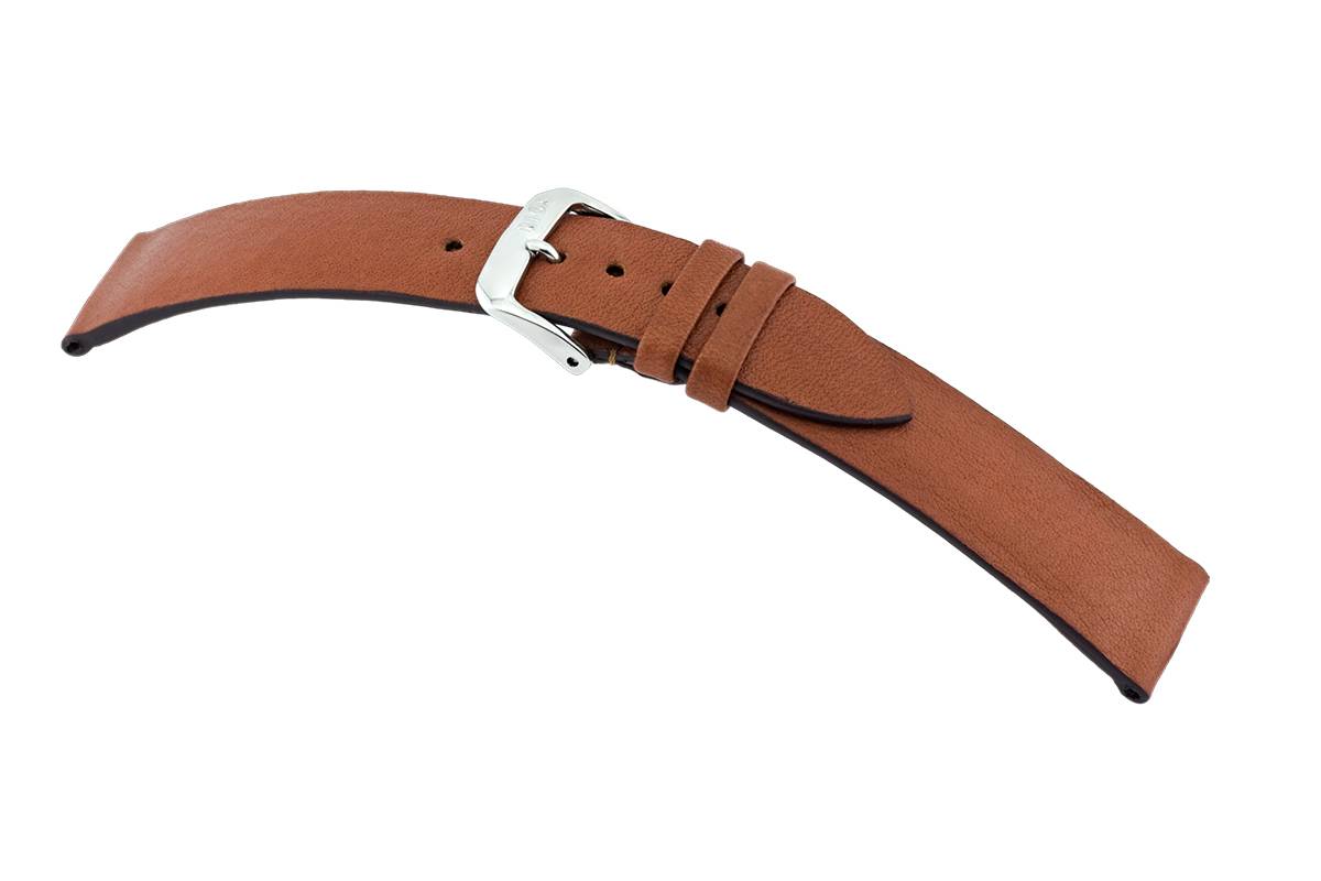 Happel Lederband Tulsa 24 mm cognac