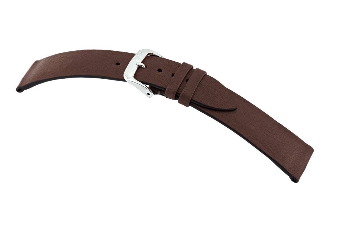 Happel Lederband Tulsa 24 mm mokka