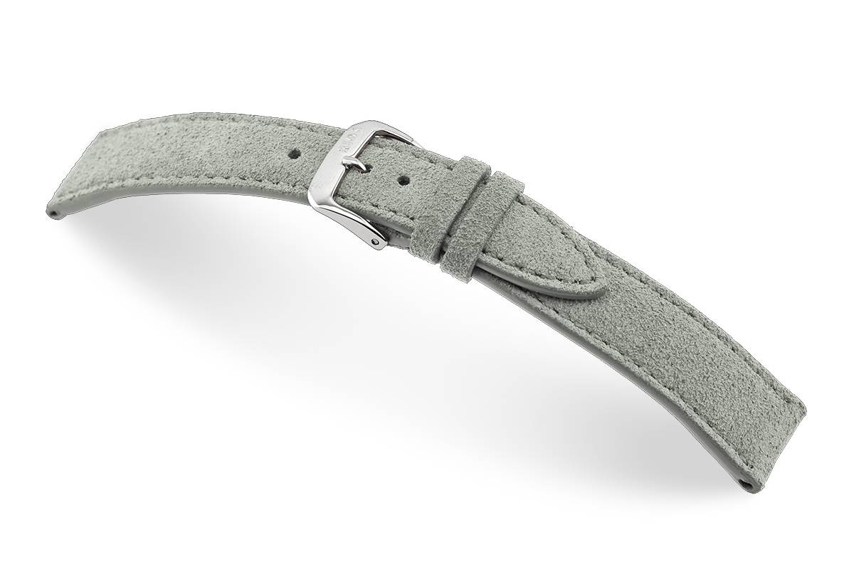 Happel Lederband El Campo 22 mm steingrau
