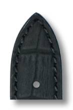 Happel Lederband Ironton 18 mm schwarz