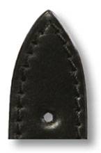 Happel Lederband Michigan 22 mm schwarz