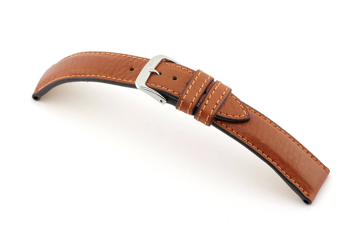 Happel Lederband Sherwood 24 mm cognac BIO
