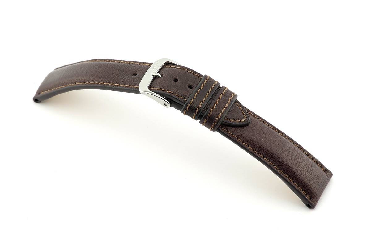 Happel Lederband Sherwood 18 mm mokka BIO