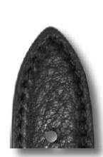 Happel Lederband Sherwood 22 mm schwarz BIO