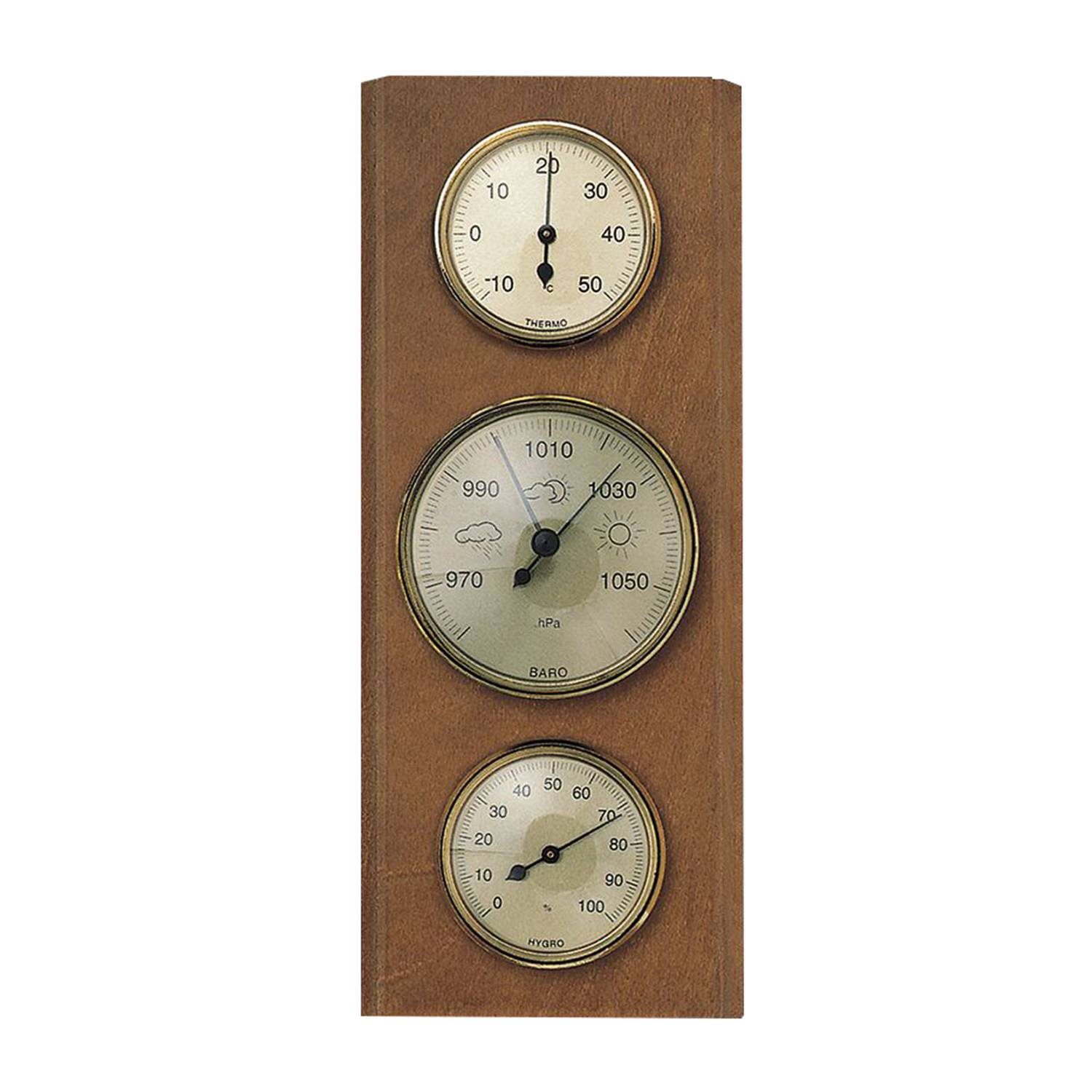 SELVA Wetterstation, mit Thermo-, Hygro- und Barometeranzeigen