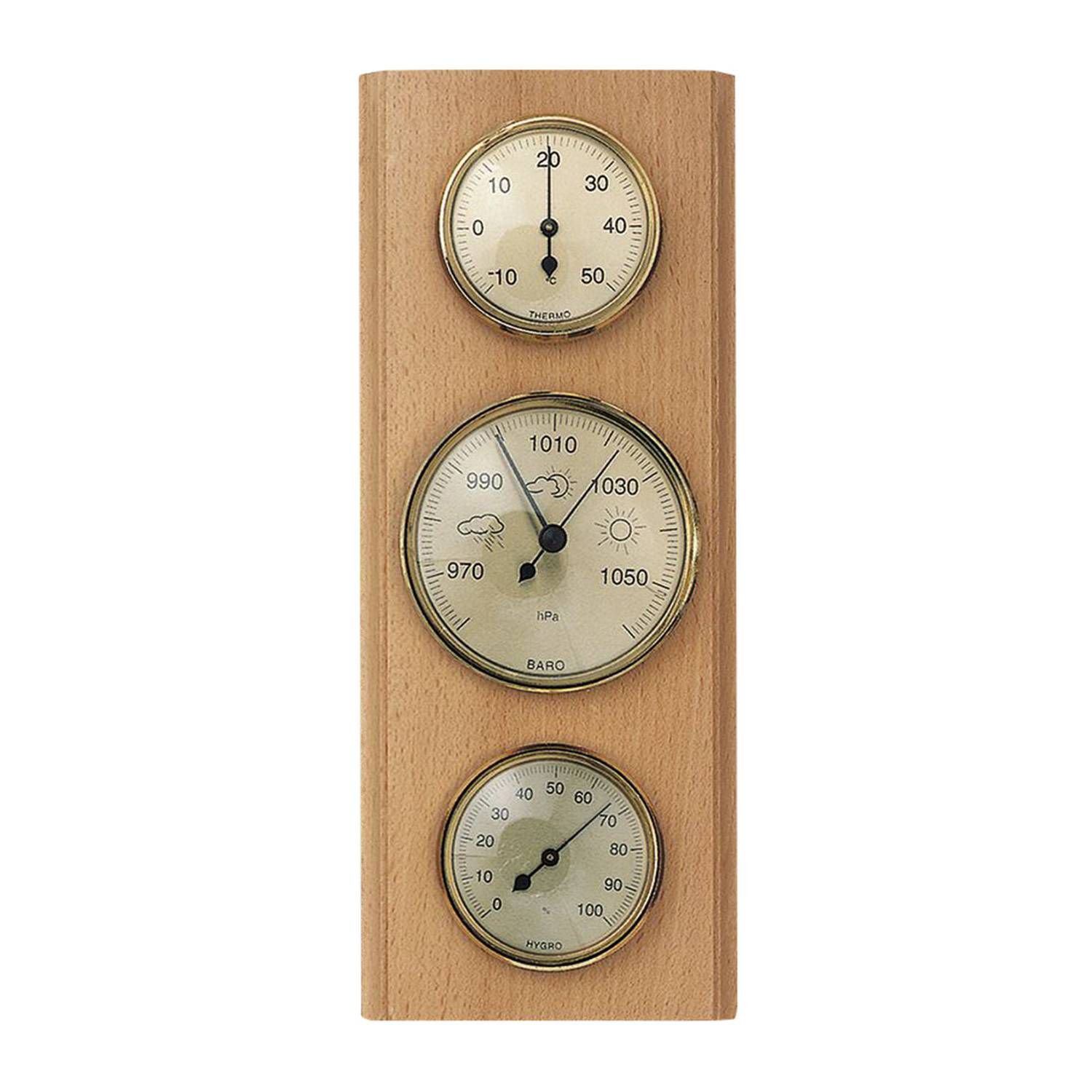 SELVA Wetterstation, mit Thermo-, Hygro- und Barometeranzeigen