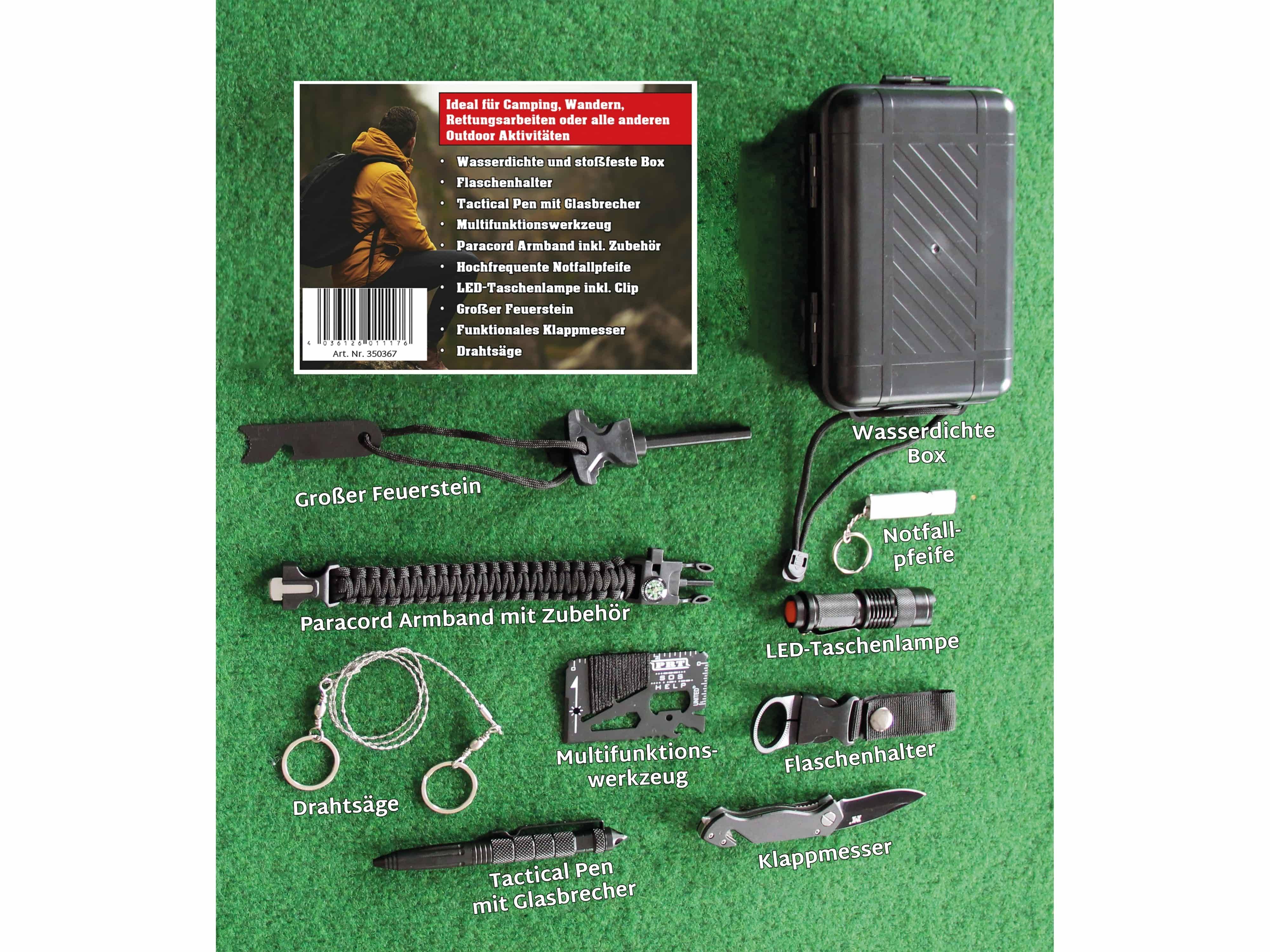 KH-SECURITY Notfallbox "Be Prepared"