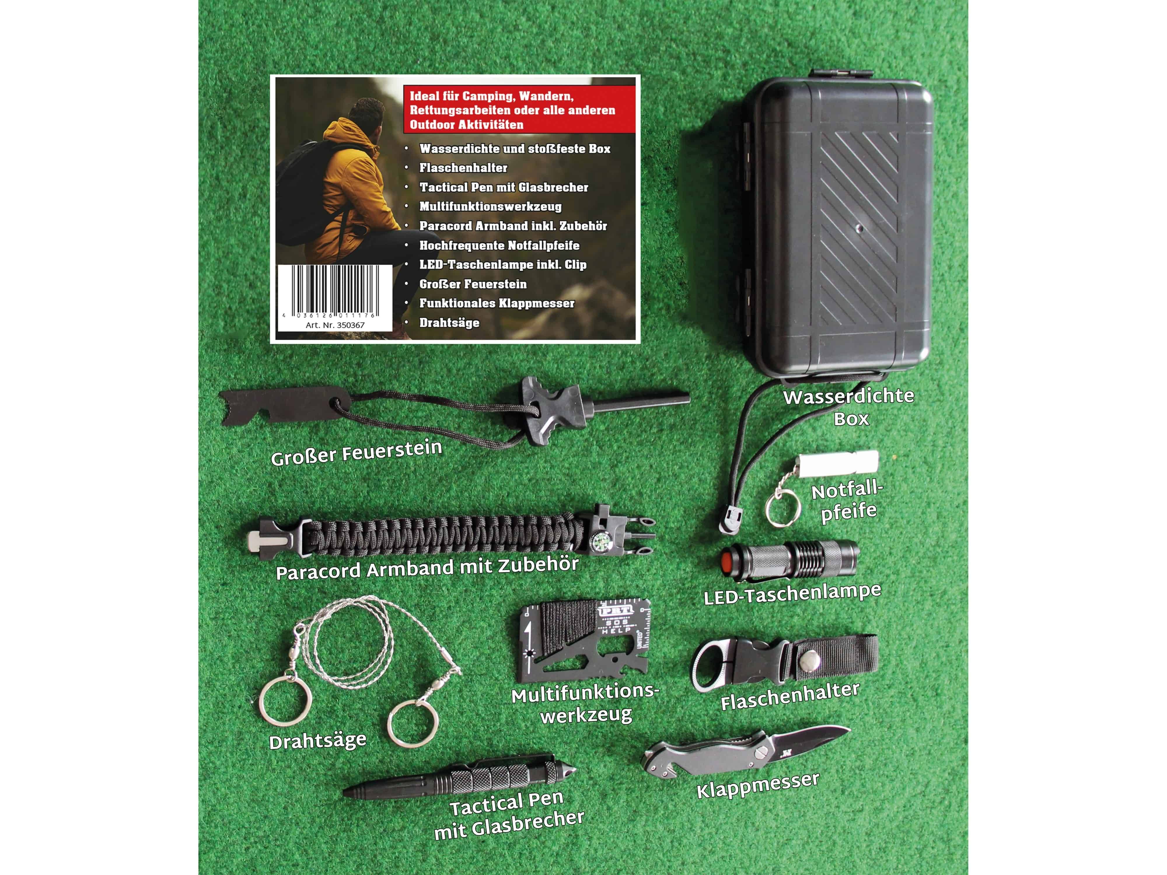 KH-SECURITY Notfallbox "Be Prepared"