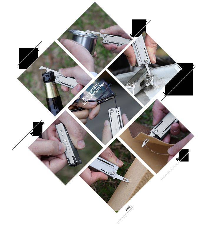 SELVA Roxon Mini-Multitool - beeindruckt durch 13 durchdachte Funktionen und Handlichkeit