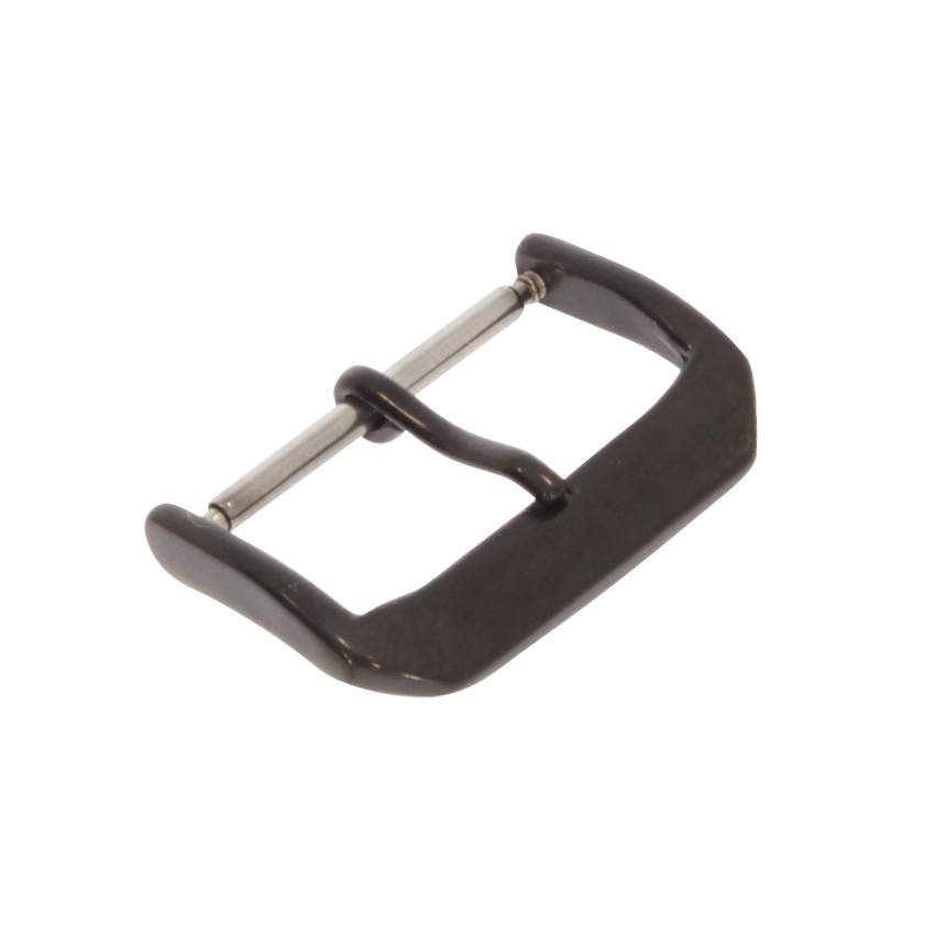 Happel Dornschließe passend für Apple Watch Armbänder, space grau aluminium, 22mm