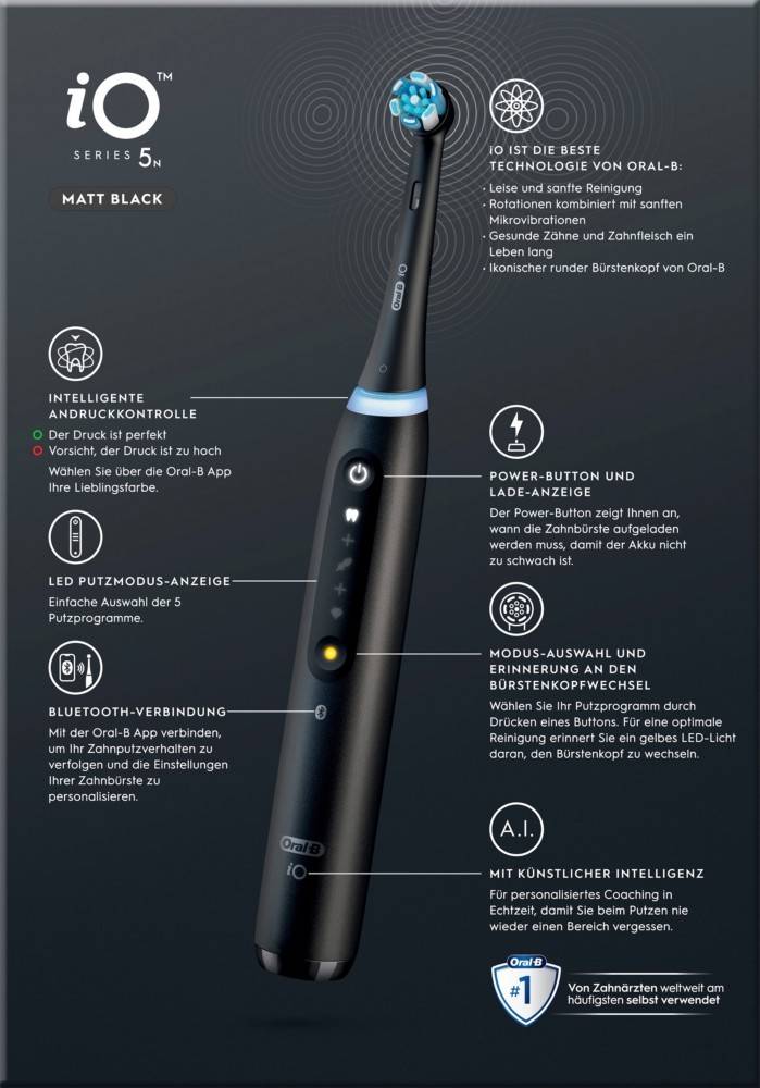 ORAL-B Oral-B Zahnbürste iO Series 5 m-sw