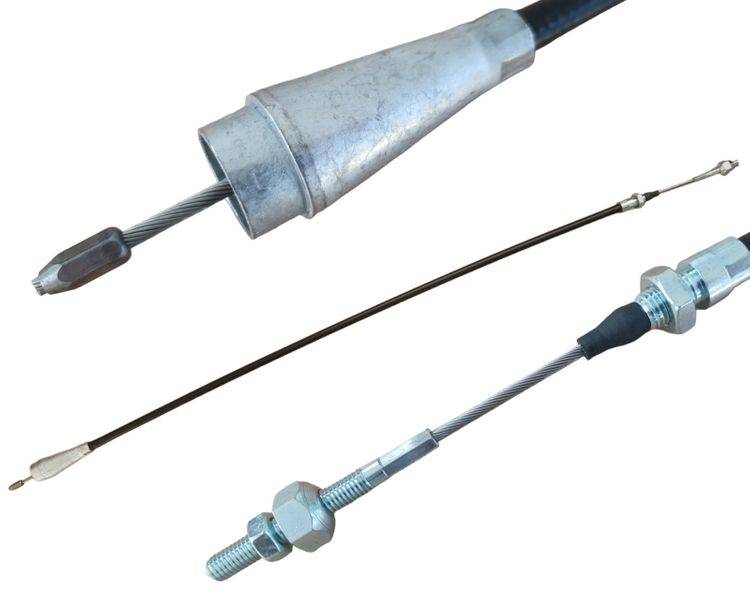 WAP - Bremsseil mit Edelstahllitze HL: 1100 mm - GL: 1290 mm mit großer Glocke