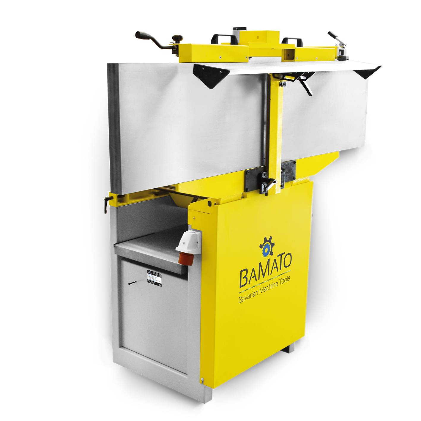 BAMATO Abricht- und Dickenhobelmaschine mit Spiralmesserwelle BHM-400PRO (400V)