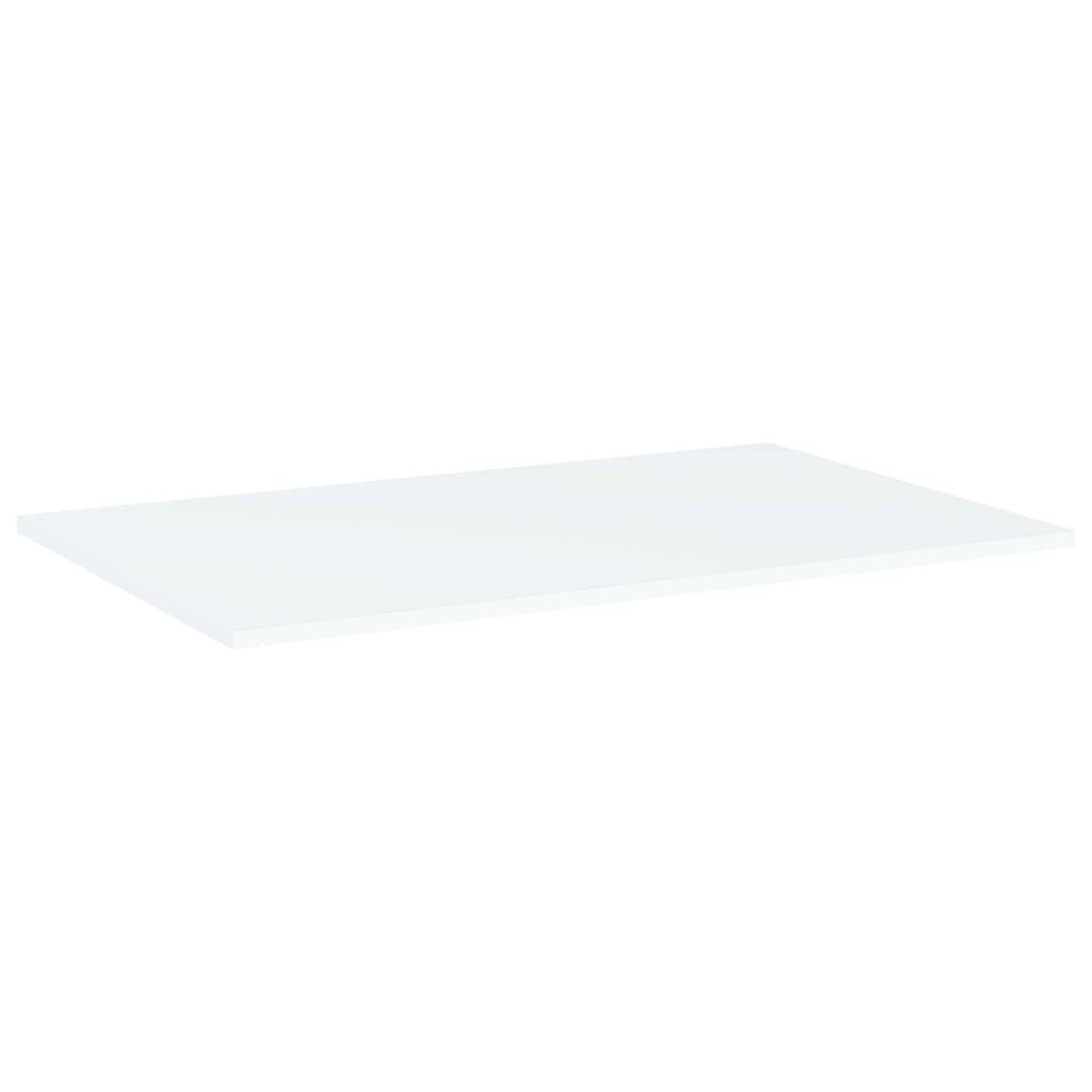 vidaXL Bücherregal-Bretter 8 Stk. Weiß 80x50x1,5 cm Holzwerkstoff