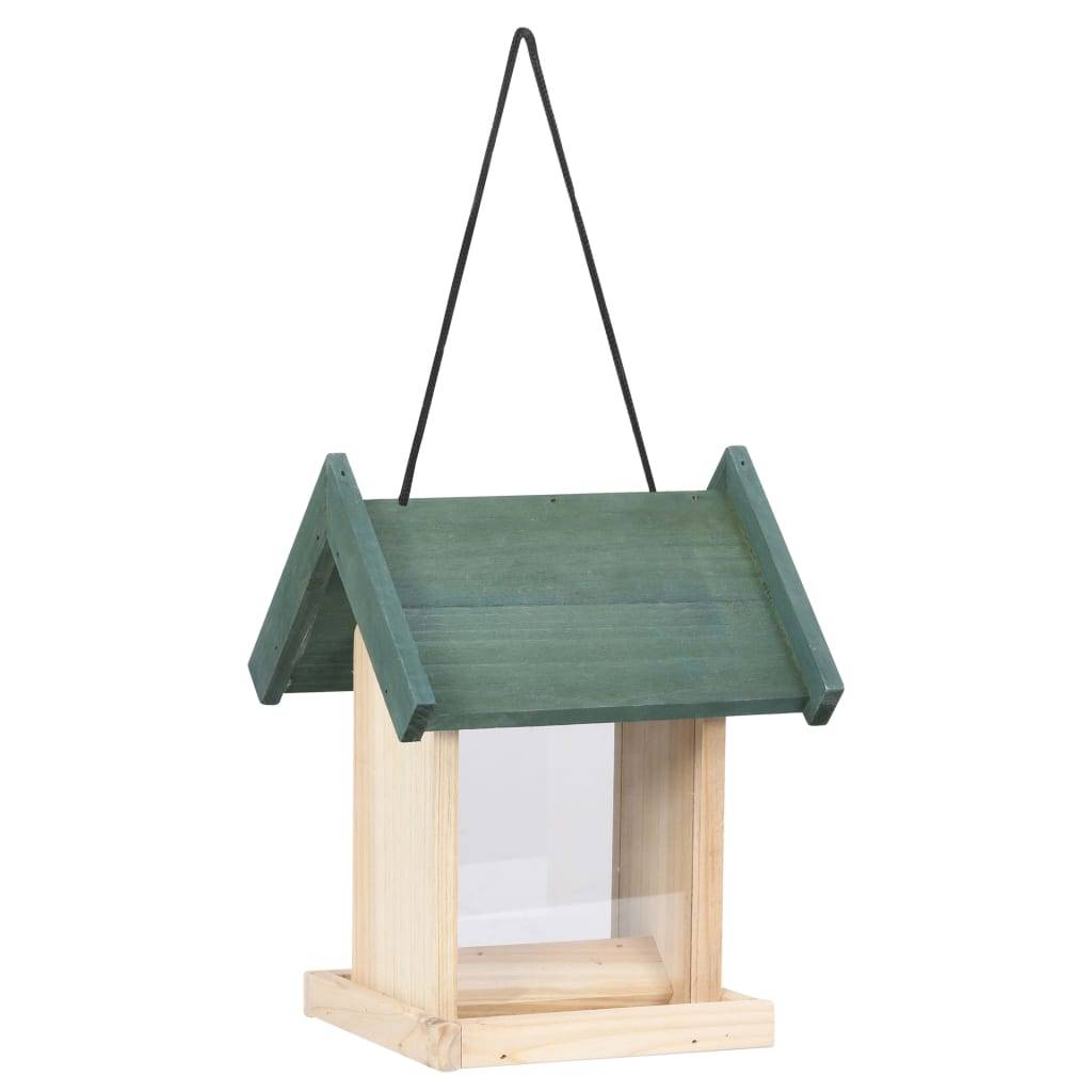 vidaXL Vogelfutterhäuser 4 Stk. Tannenholz