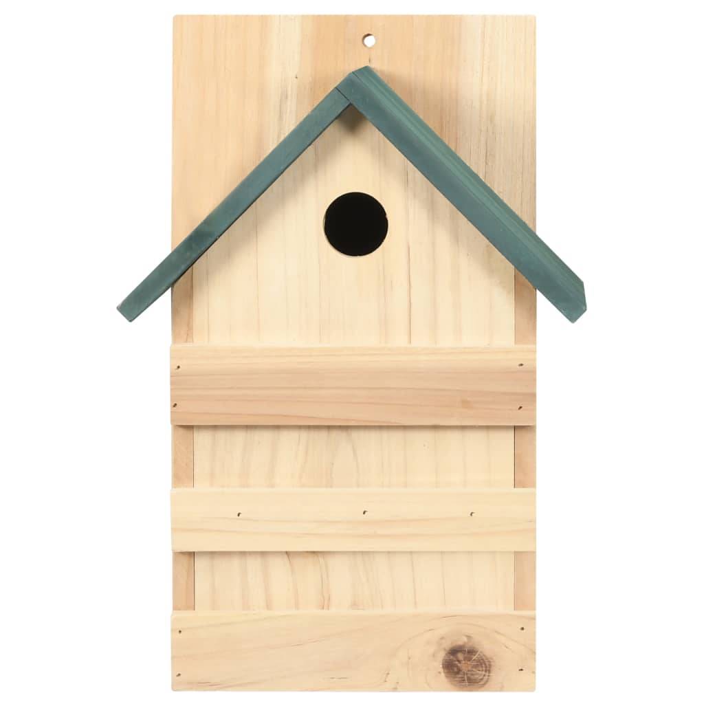 vidaXL Vogelhäuser 4 Stk. 23x19x33 cm Tannenholz