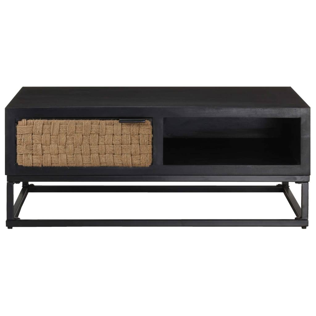 vidaXL Couchtisch 90x60x35 cm Mango Massivholz