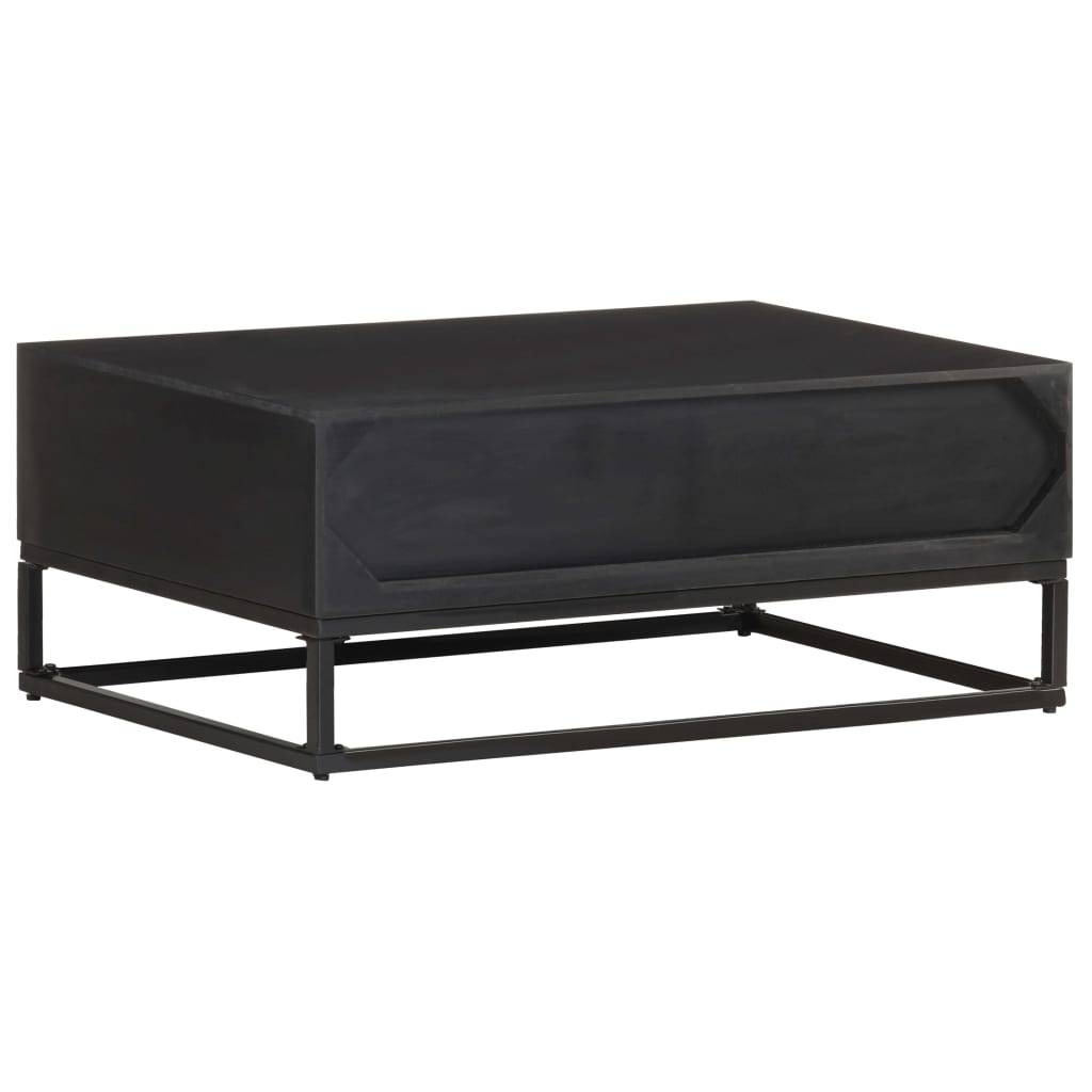 vidaXL Couchtisch 90x60x35 cm Mango Massivholz