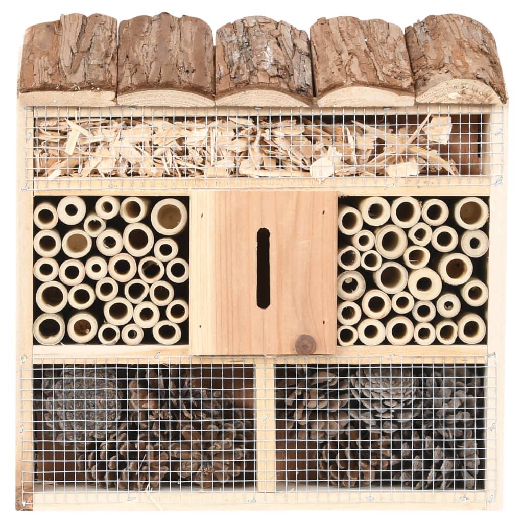 vidaXL Insektenhotel 30x10x30 cm Tannenholz