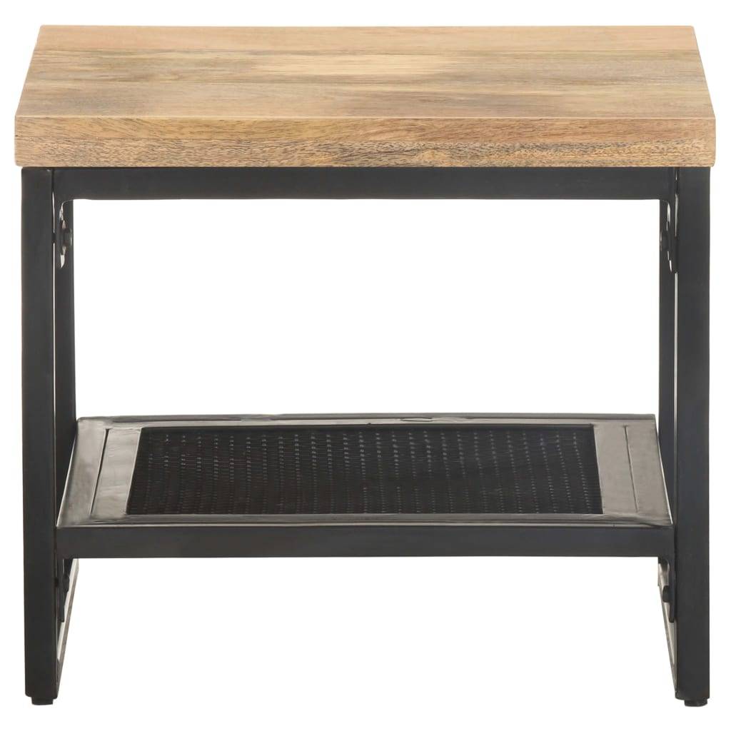 vidaXL Beistelltisch 40x40x35 cm Massivholz Mango