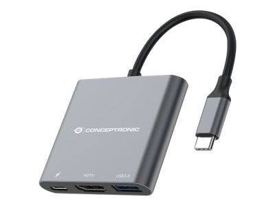 Conceptronic DONN01G - Dockingstation - USB-C