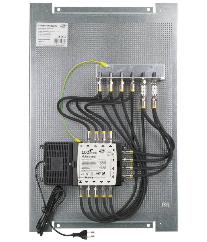 Astro Strobel Multischalter-Kpl.Paket 1 SAM58ECO Montage-Kit