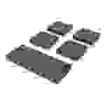 DIGITUS Splitter Set 1x4 Loopout POC HDMI2.0 schwarz