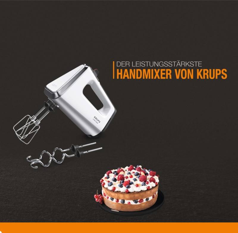 Krups KRU Handmixer GN9101 ws/si