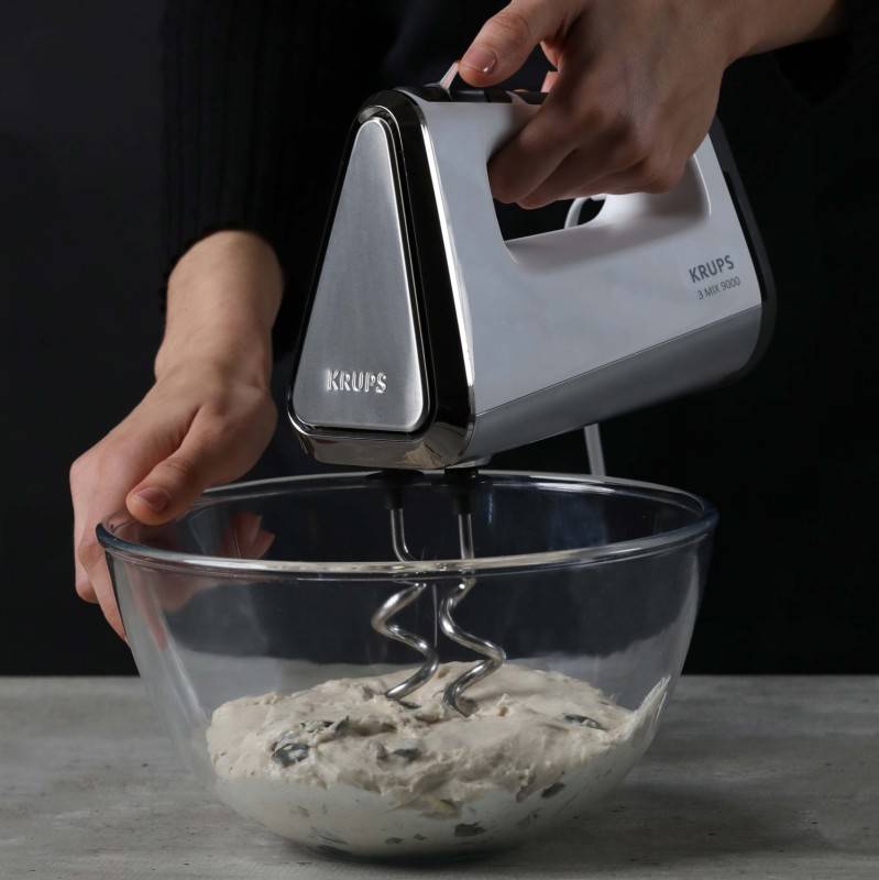 Krups KRU Handmixer GN9101 ws/si