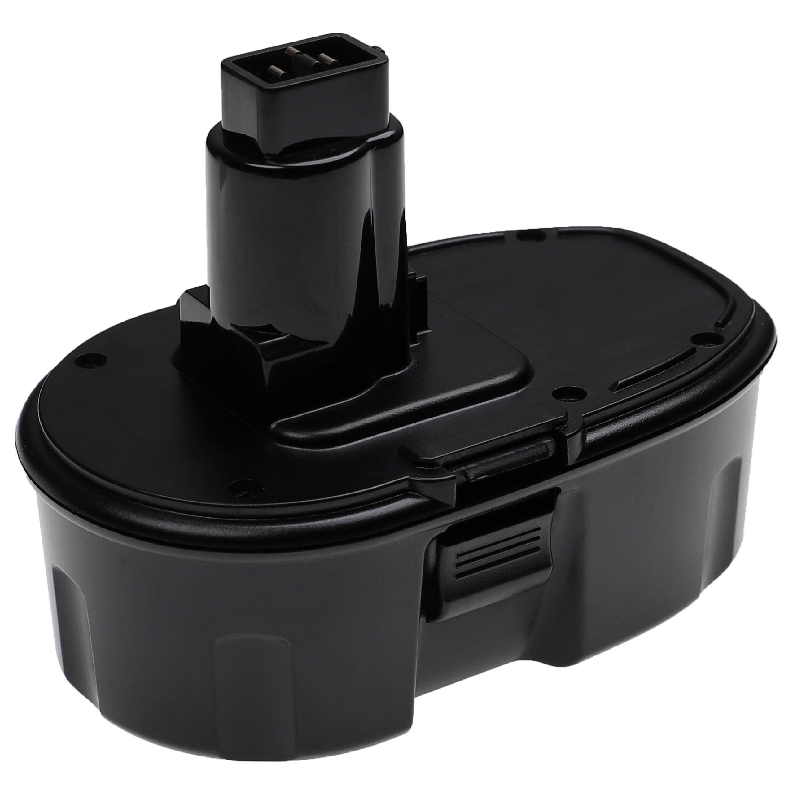 EXTENSILO 2x Akku kompatibel mit Dewalt DW936, DW936K, DW934K2H, DW934K-2, DW938, DW938K, DW959, DW958 Werkzeug (3300 mAh, NiMH, 18 V)