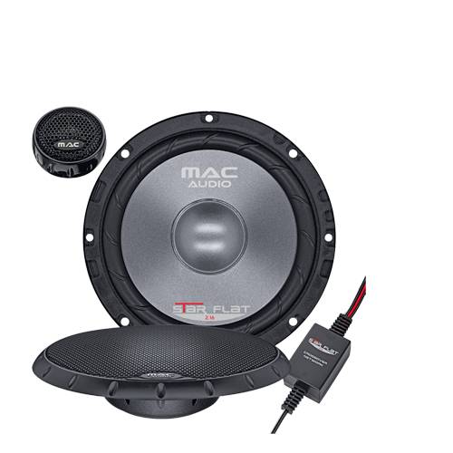 1 Paar Mac Audio Star Flat 2.16, 2 Wege Kompo System max. 300 Watt, NEU