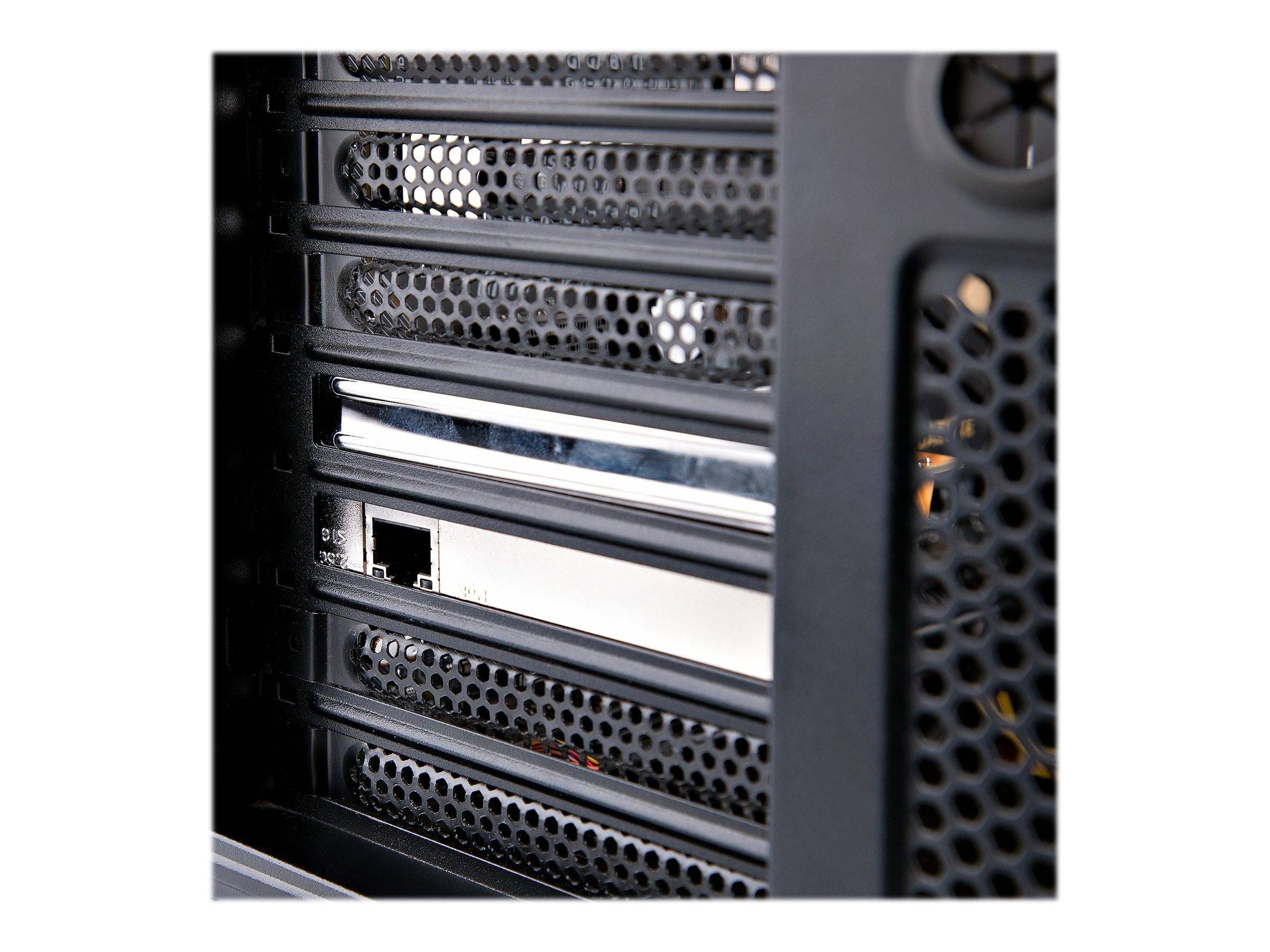 StarTech.com 1 Port 2.5Gbps PoE Network Card, PCIe Ethernet Card w/RJ45 Port, 30W 802.3at PoE NIC for Desktops/Servers,