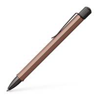 Faber-Castell Hexo, Clip, Kugelschreiber mit Druckeinzugsmechanik, Nachfüllbar, 1 Stück(e), Fettdruck