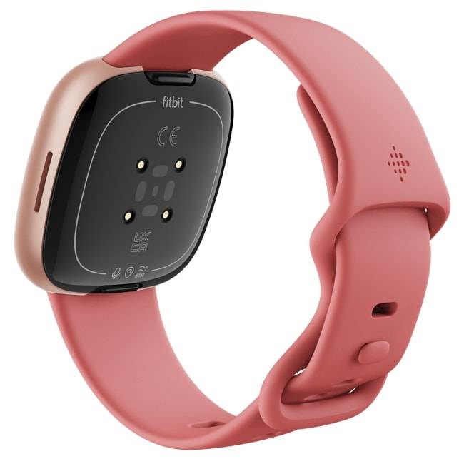 FITBIT Smartwatch Versa 4 Sandrosa/Aluminium in Kupferrose