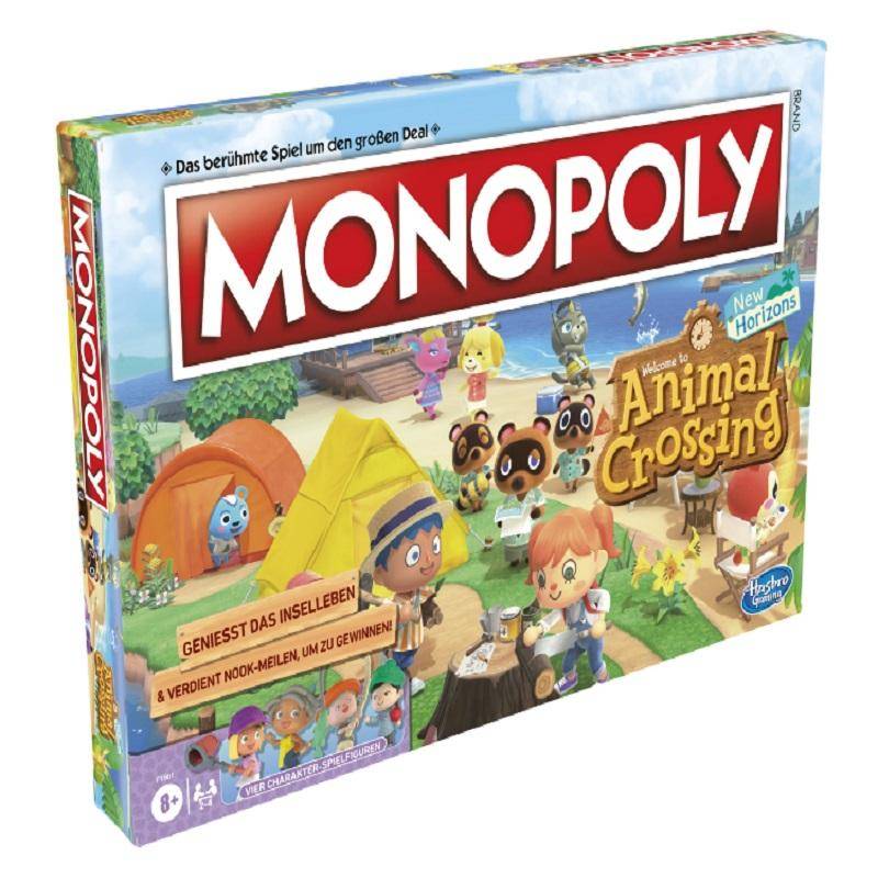 HASD1020 - Monopoly Animal Crossing New Horizons, Brettspiel, 2-4 Spieler, ab 8 Jahren (DE-Ausgabe)