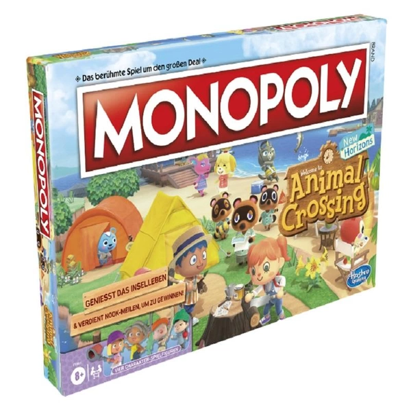 HASD1020 - Monopoly Animal Crossing New Horizons, Brettspiel, 2-4 Spieler, ab 8 Jahren (DE-Ausgabe) HASD1020 - Monopoly Animal Crossing New Horizons, Brettspiel, 2-4 Spieler, ab 8 Jahren (DE-Ausgabe)
